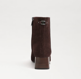 Paige Bootie - Cafe Noir Savory Suede