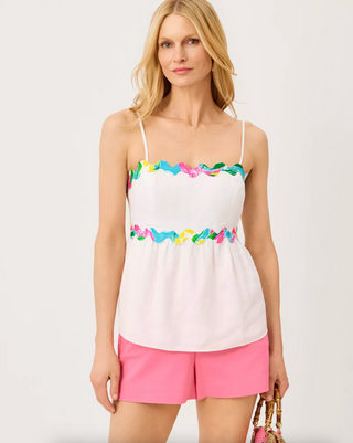 Jaydis Top - Resort White