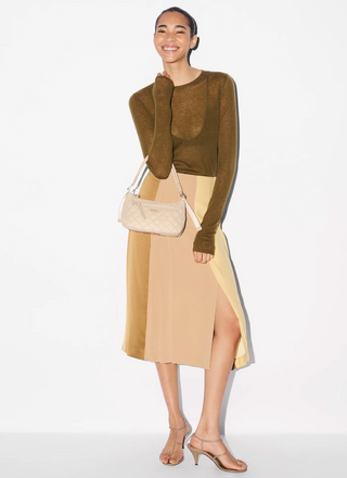 Small Park Shoulder Bag - Buff