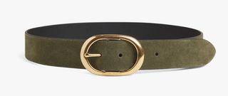 The Suede Jean Belt - Smoketree
