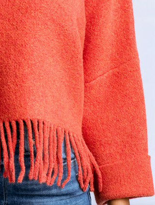 Sachi Aja Sweater - Tangerine Glow
