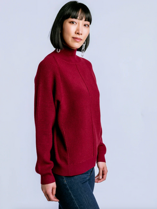 Asima Turtleneck - Plum Berry