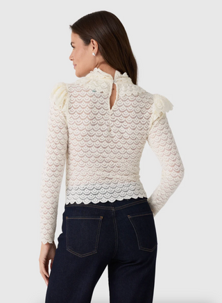 Long Sleeve Top - Off-White