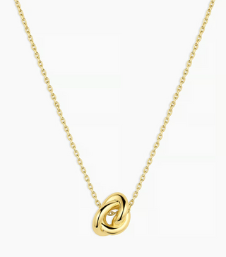 Infinity Knot Necklace - Gold