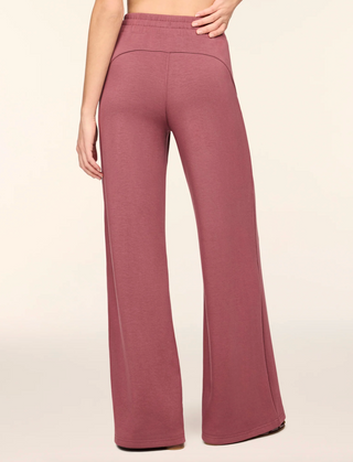 Spanx Airessentials Wide Leg Pant - Rum Raisin