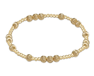 Hope Unwritten Dignity 5MM Bead Bracelet - Gold