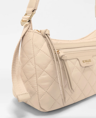 Small Park Shoulder Bag-Buff