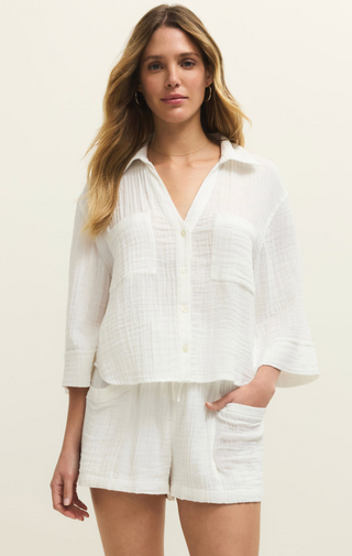 Helena Shirt - White