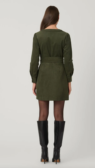 Manon Dress - Forest Green