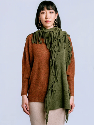 Sachi Scarf - Olive Jade