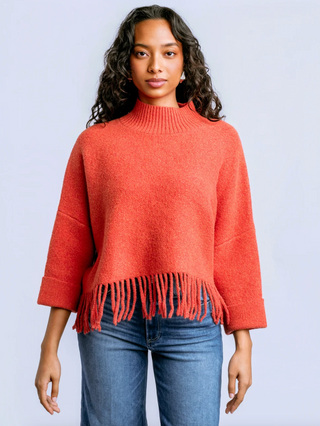 Sachi Aja Sweater - Tangerine Glow