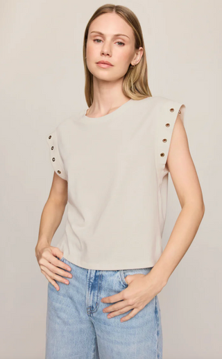 Camino Grommet Top - Sandstone