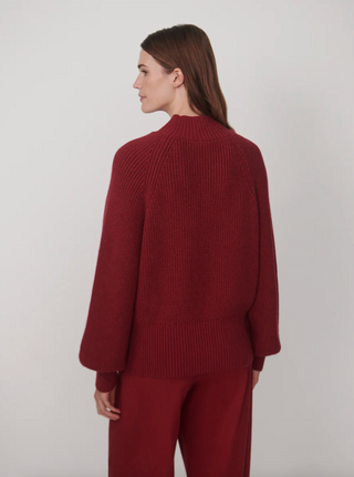 Martina Knit Sweater - Rumba Rose