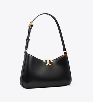 Eleanor Slim Shoulder Bag - Black