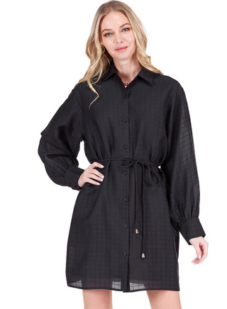 Shirtdress - Black