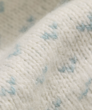 Crew Sweater - Fairisle Aqua Haze