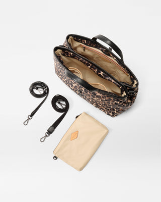 Medium Astor Top Handle - Leopard