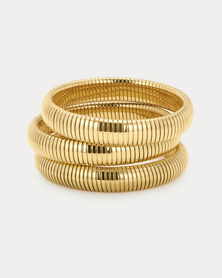 Flex Snake Chain Bracelet (Single Bracelet) - Gold
