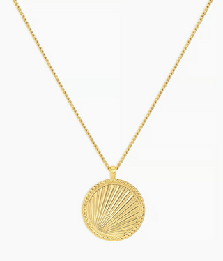 Sunny Pendant Necklace - Gold