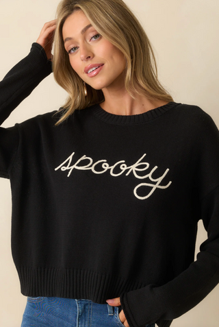 Sienna Spooky Sweater - Black