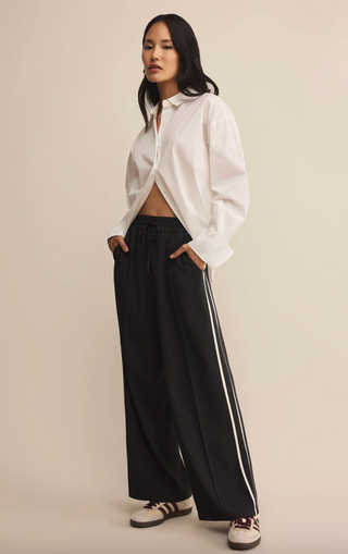 Saunder Track Pant - True Black