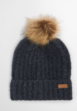 Barbour Saltburn Beanie & Tartan Scarf Gift Set - Winterberry Tartan