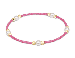 Hope Purpose Pearl Bracelet - Bubblegum