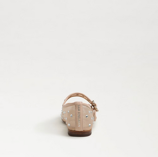 Michaela Shine Ballet Flats - Vintage Pink