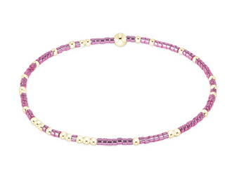 egirl hope unwritten bracelet - pink metallic