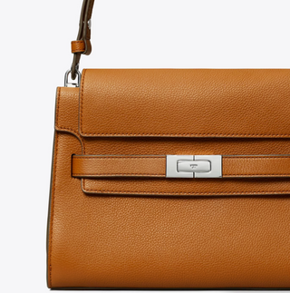 Lee Radziwill Pebble Shoulder Bag - Bourbon