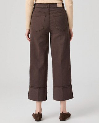 Sasha Ankle with Wide Cuff - Rich Chocolate