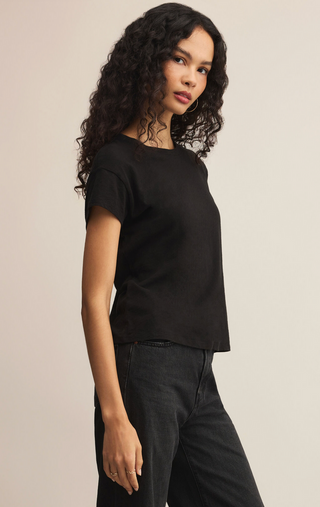 Modern Slub Tee - Black