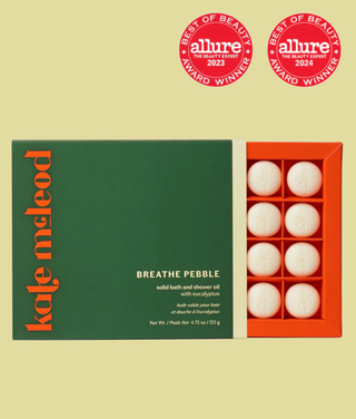 Breathe Pebble - Deep Moisturizing Solid Bath & Shower Oil Tray