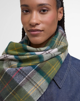 Serena Tartan Scarf - Classic/Ancient