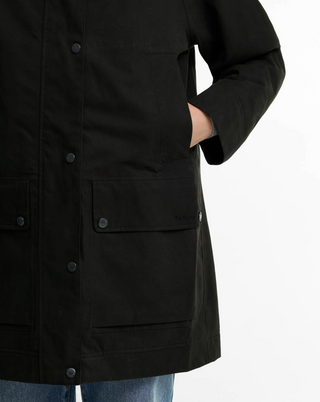 Barbour Winter Beadnell Waterproof Jacket - Black / Ancient