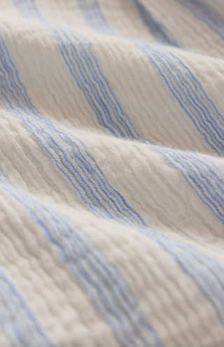 Shellbound Striped Dress - Sea Salt