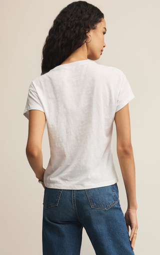 Modern Slub Tee - White