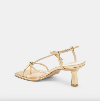 Mylee - Gold Distressed Leather