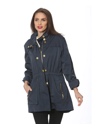 Tess Anorak Jacket - Navy