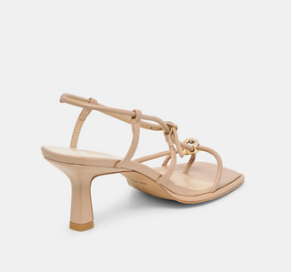 Mylee Heels - Light Tan Leather