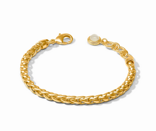 Cobblestone Link Bracelet - Gold