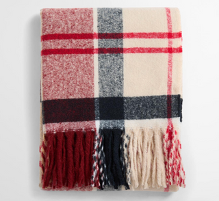Deanna Tartan Scarf - Light Cardinal Tartan