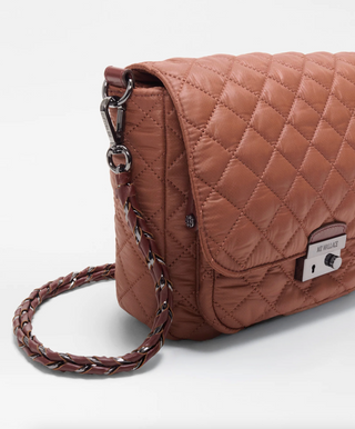 Medium Crosby Lock Crossbody - Terracotta