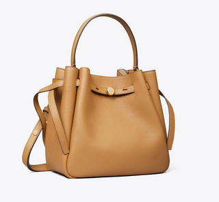 Romy Pebbled Bucket Bag - Tiramisu
