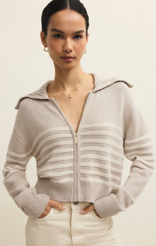 Kovac Sweater Jacket - Natural Heather
