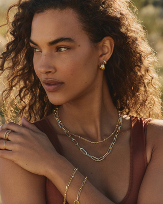 Finley Pearl Dot Bracelet - Gold