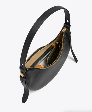 Romy Half Moon Bag - Black