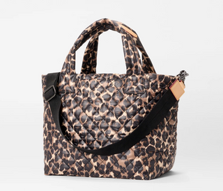 Small Metro Tote Deluxe - Leopard