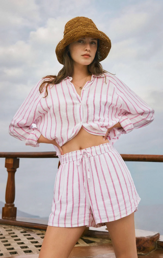 The Perfect Line Short - Spanish Rose