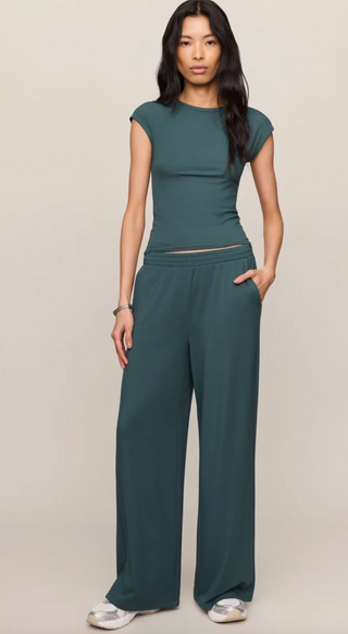 In Transit Modal Pant - Emerald Cove